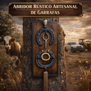 Abridor Rústico Artesanal de Garrafas